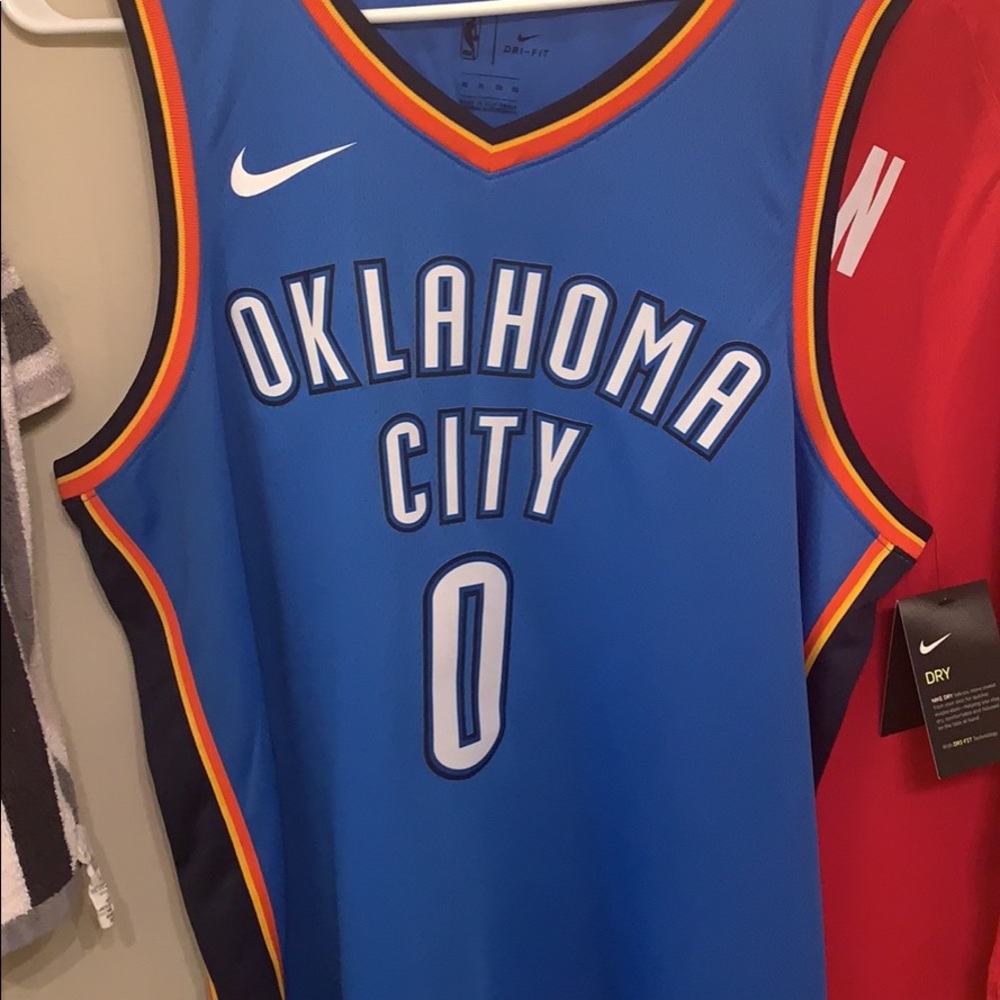 Westbrook basketball jersey